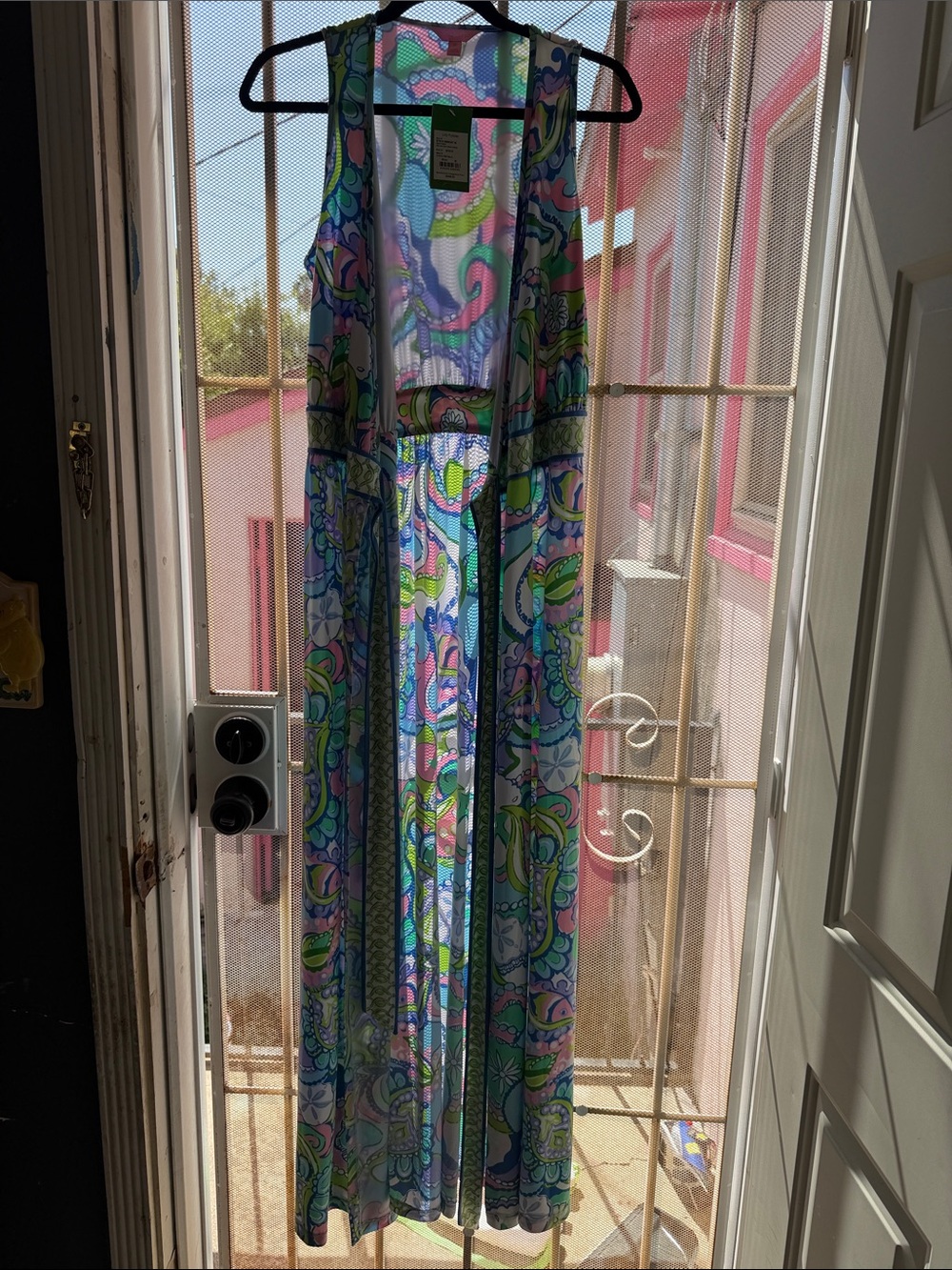 Lilly Pulitzer Bellina Maxi wrap dress